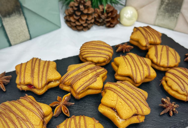 Меденки с малиново сладко